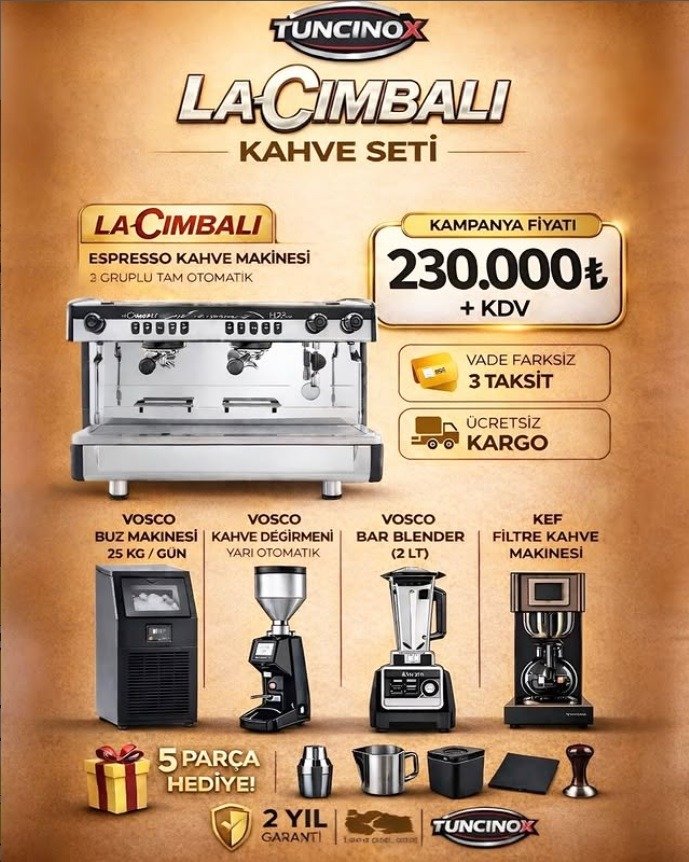 ☕ La Cimbali KAHVE SETİ